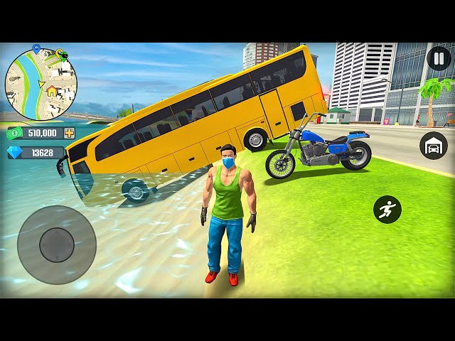 US Police Officer Car Chasing Robbers Cars in Open City - Android Gameplay