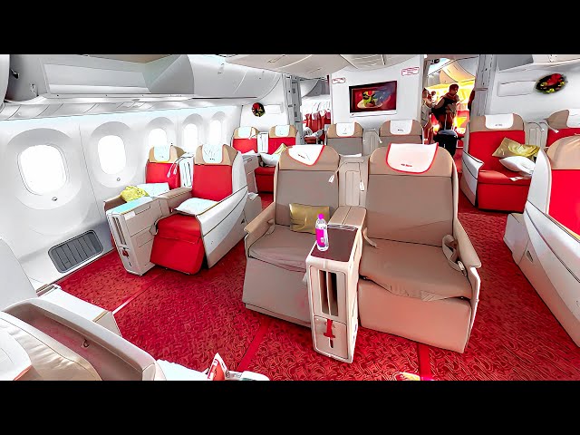 Air India Business Class B787 Dreamliner from Delhi to Tokyo (Full Flight Experience)