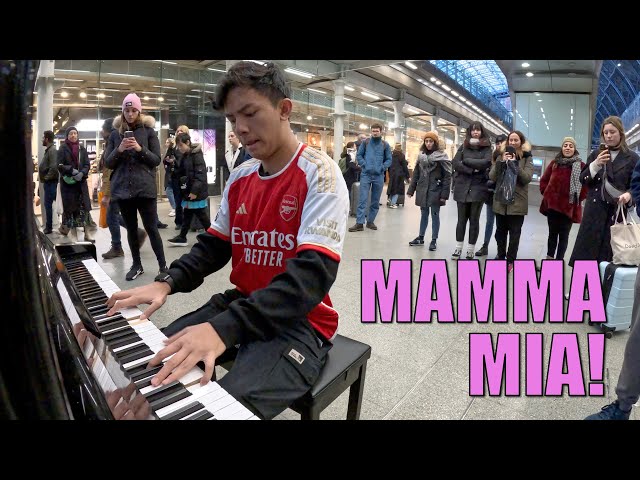 Ladies Love When I Played Mamma Mia On Train Station Piano   | Cole Lam