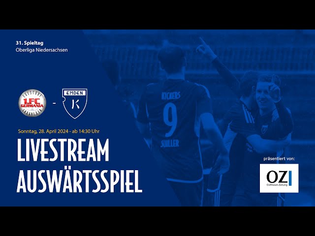 LIVE: 1. FC Egestorf-Langreder vs. Kickers Emden