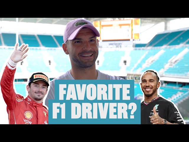 Favorite F1 driver? 🏎️ Dimitrov, Osaka, Alcaraz & more choose!