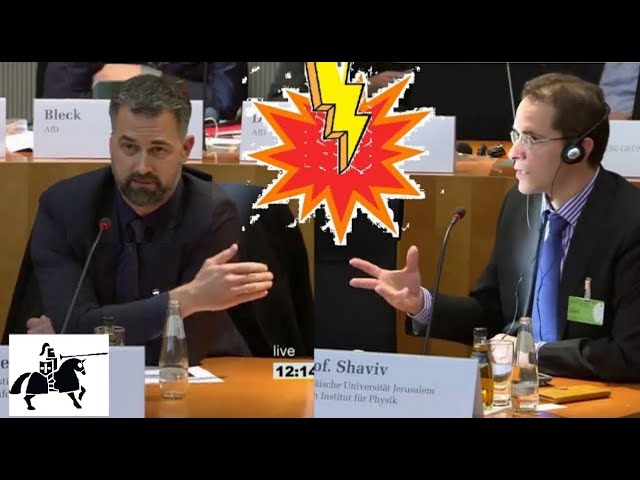 "Follow the money!" - Eklat im Umweltausschuss. Klima-Streit Levermann vs. Shaviv