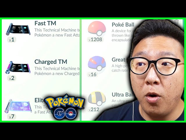 HOW TO BEST MANAGE YOUR ITEM BAG IN POKEMON GO