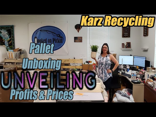 Karz Recycling Pallet Unboxing & Fire Sale Pricing - Unveiling the Profits - Online Reselling