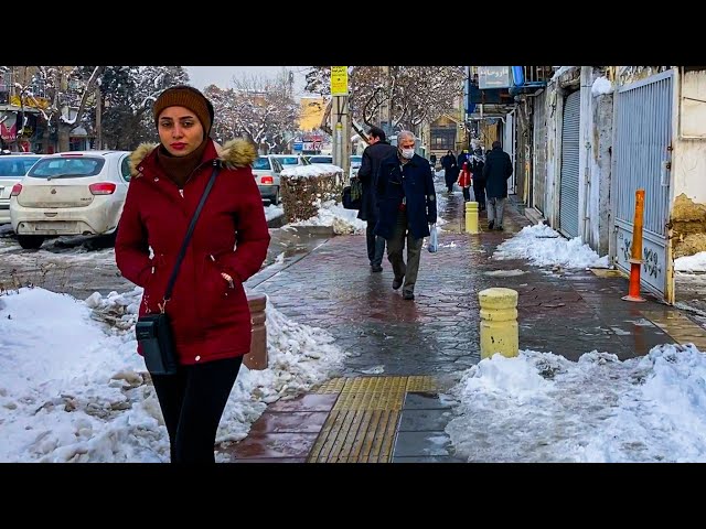IRAN City tour 2023 | Walking tour Iran 2023 | Abbas Abad Street