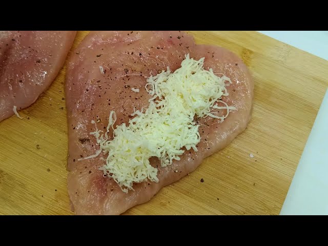 A cheap and easy recipe for chicken fillet for the holiday table. Quick and tasty #563