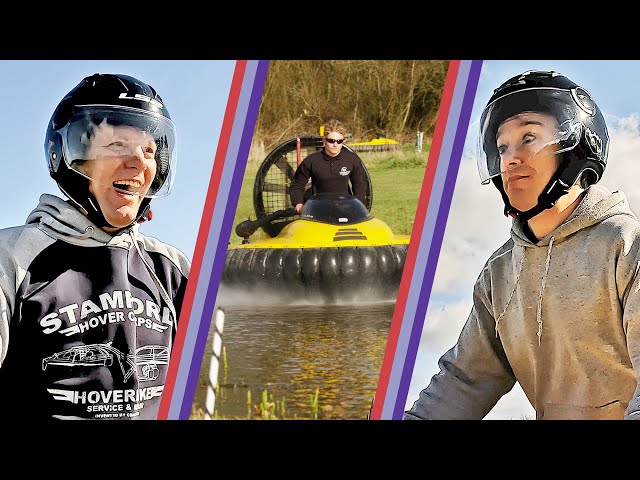 I had a hovercraft battle against Colin Furze
