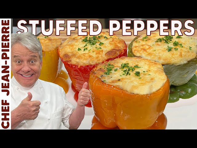 How To Make Easy Stuffed Bell Peppers | Chef Jean-Pierre