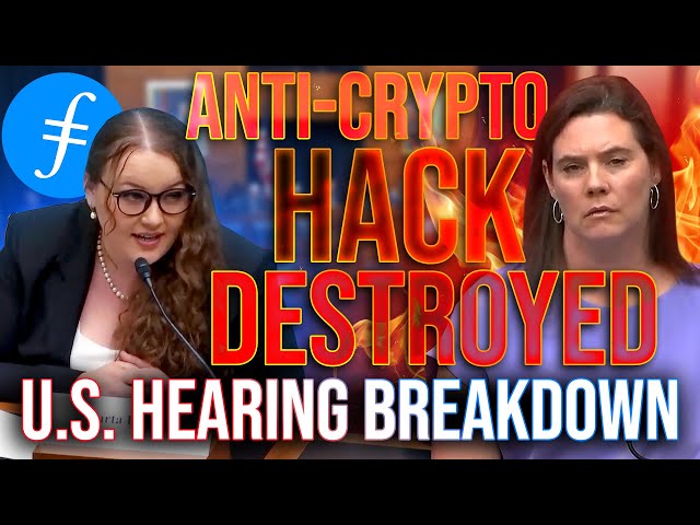 Anti-Crypto Hacks DESTROYED by Filecoin | U.S. Hearing on Crypto Regulation