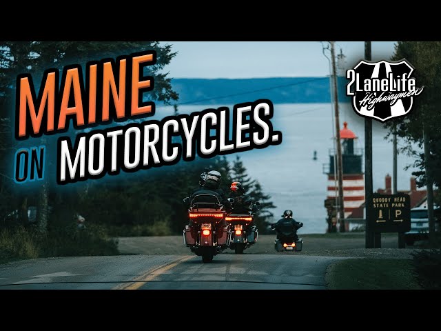 Riding Motorcycles to the Easternmost Point in the USA | Portland, Maine to Quoddy Head State Park