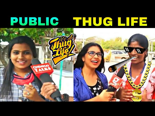 Public Thug Life Compilation | Thug Life Tamil | Viral Memes