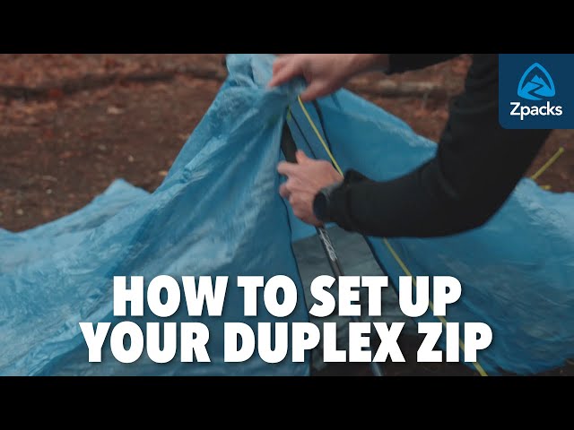 Zpacks Duplex Zip | Set Up & Break Down