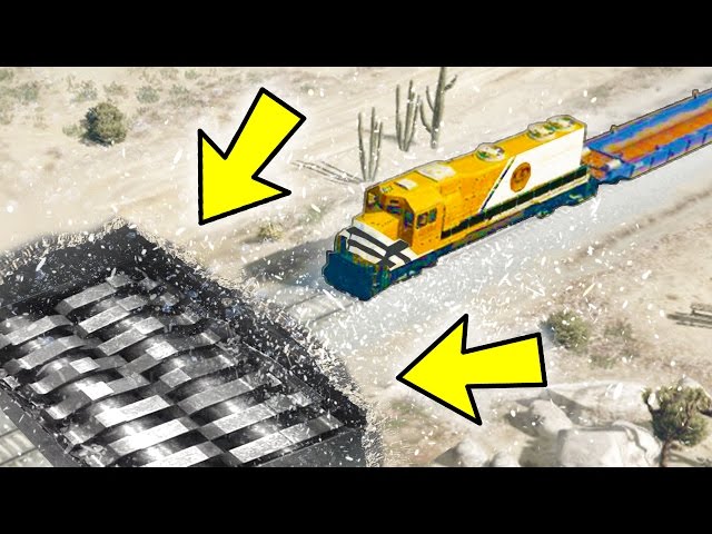 CAN YOU CRUSH THE TRAIN IN GTA 5?