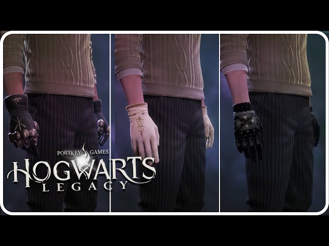 ALL 43 Gloves Showcase Hogwarts Legacy
