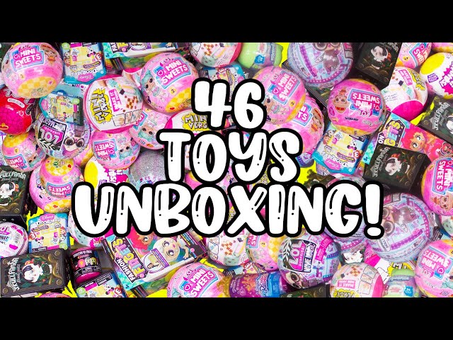 Unboxing 46 NEW Blind Bags! HUGE Unboxing Party