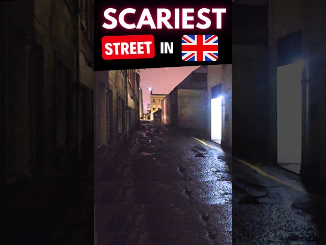 SCARIEST STREET IN BRITAIN !!!       #scary #uk #omg #britain #paranormal #glasgow