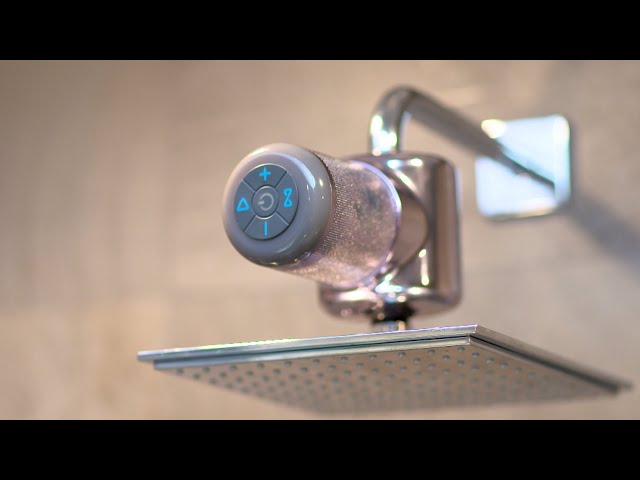 Shower Speaker Powered by Water | The Henry Ford’s Innovation Nation