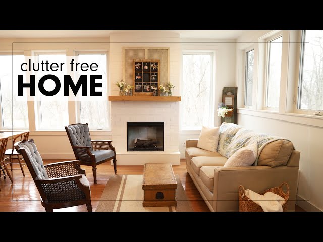 How to Stay CLUTTER FREE - 15 clutter free rules - minimalism lifestyle at home