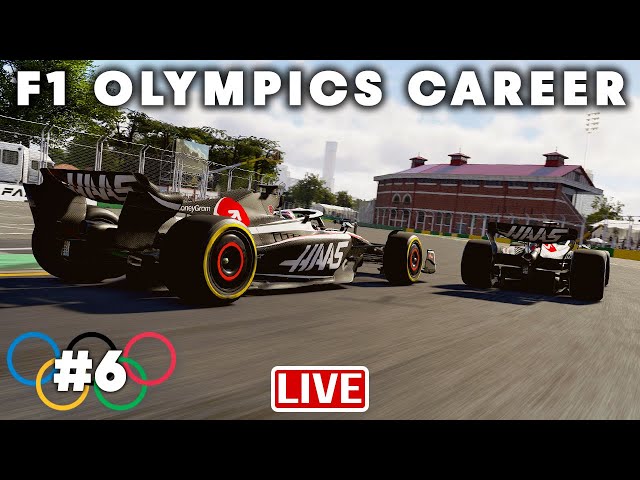 🔴 F1 Olympics Career - First Episode With My New Wheel!!