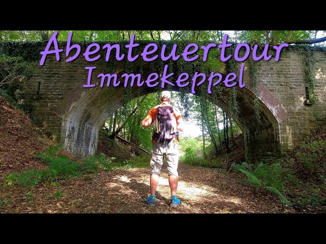 Abenteuertour Immekeppel von Mr. Pfade - Wandern in Overrath zur ehemaligen Sülztalbahn #wanderung