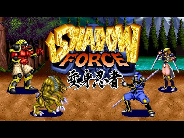 Shadow Force (1992) Arcade - 2 Players [TAS]