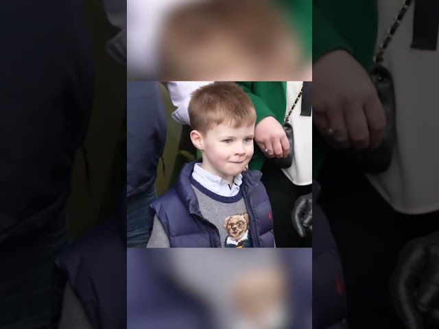 ‘We have a natural!’ Adorable Toddler Steals The Show During Queen's Belfast visit