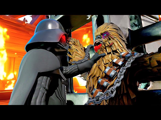 Chewbacca's Wookiee ORIGIN STORY.. Fortnite Star Wars