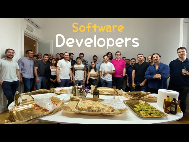A Day in the Life of Software Developers | Italy 🇮🇹