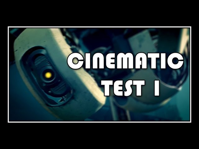 Portal 2 - Wakeup Scene : Cinematic Effects 1