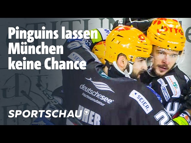 Fischtown Pinguins - EHC München, DEL-Playoffs, Halbfinale | Sportschau