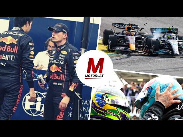 F1 2022 - Gran Premio de Brasil 2022. Primera victoria de Russell. Polemica entre Checo y Verstappen