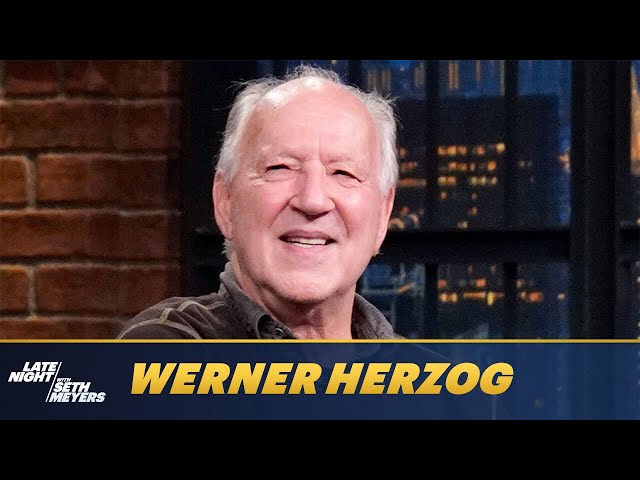 Werner Herzog Doesn't Get Nervous When He Releases New Movies