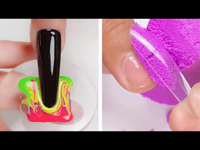 #037 Satisfying Nail Art Inspiration  From Simple to Artistic