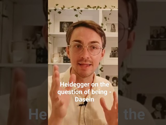 Heidegger on the question of being - Dasein #philosophy #existentialism #fyp #humor #truth #love #YT