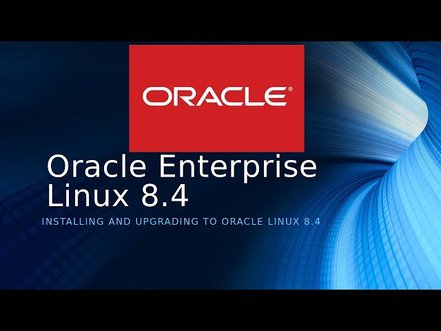 Oracle Linux 8.4
