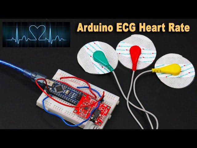 Arduino ECG Heart Rate Monitor AD8232 Demo