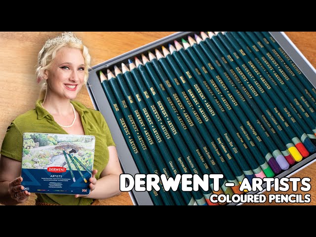 Reviewing The Derwent Artists Coloured Pencils -  The best British pencil?