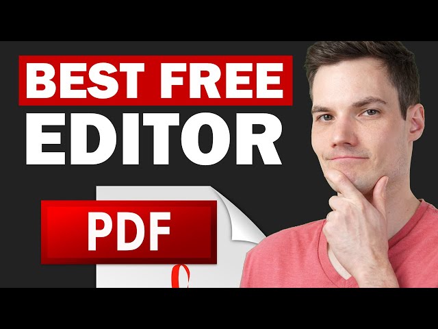 🆓📄 Best FREE PDF Editor