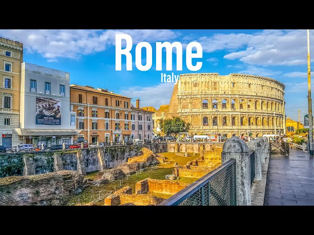 Rome, Italy 🇮🇹 - 2022 - 4K HDR Walking Tour (With Chapters) (▶222 min)