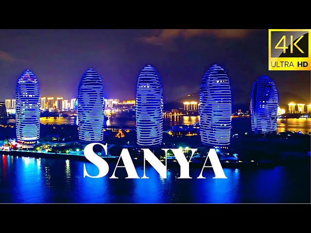 Sanya, China 🇨🇳 in 4K 60FPS HDR ULTRA HD Drone Video