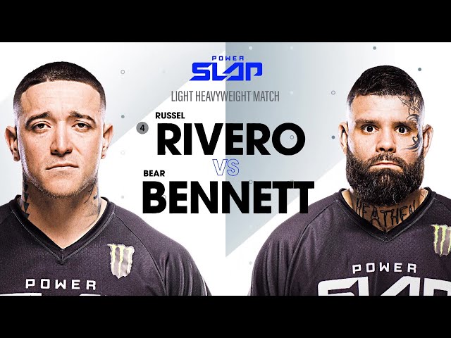 Russell Rivero vs Bear Bennett | Power Slap 4, August 9 on Rumble
