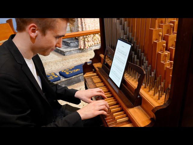 The smallest Pipe Organ in the World with 2 Stops? - Paul Fey