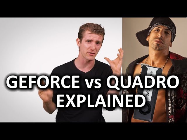 GeForce vs Quadro as Fast As Possible