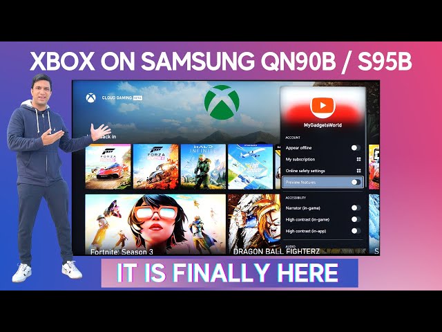 Xbox Game Pass App on Samsung QN90B S95B Game Hub - Everything You Need to KNOW