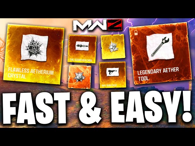 Fast & EASY Tier 3 RARE SCHEMATICS Farming Guide (How to get RARE SCHEMATICS - MW3 Zombies Red Zone)