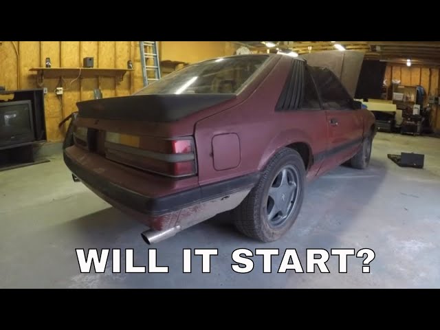 FOXBODY MUSTANG DRIFT BUILD PART 1 - First Start and Tear Down