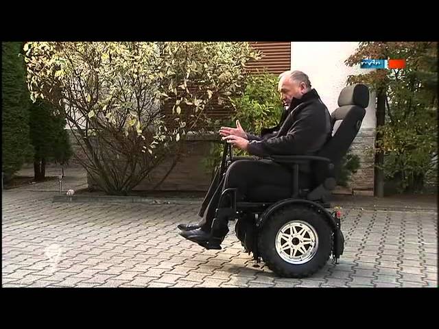 Elektro-Rollstuhl mit nur einer Achse - MDR Einfach genial - 27.12.2011