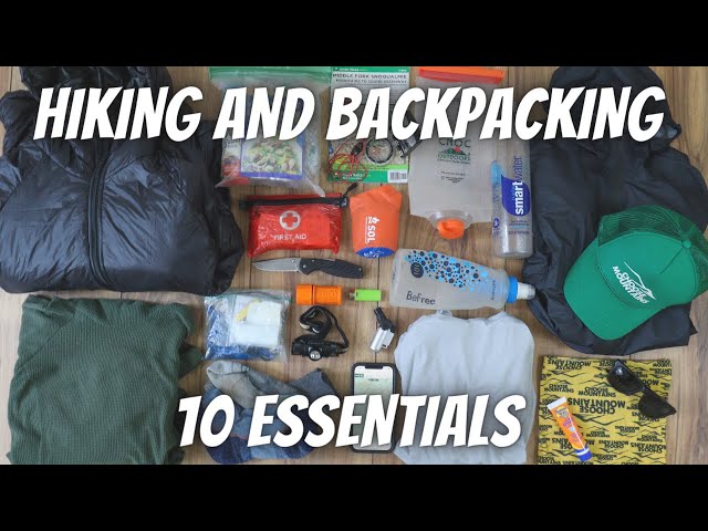 What Are The 10 Essentials? | HIKING ESSENTIALS For Hikers & Backpackers