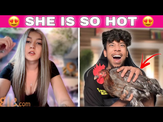 OMEGLE BUT SHE IS TOO HOT 😍 | RAMESH MAITY