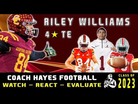 4⭐ TE | Riley Williams Highlights | He is a dynamic pass catcher and run blocker. #WRE